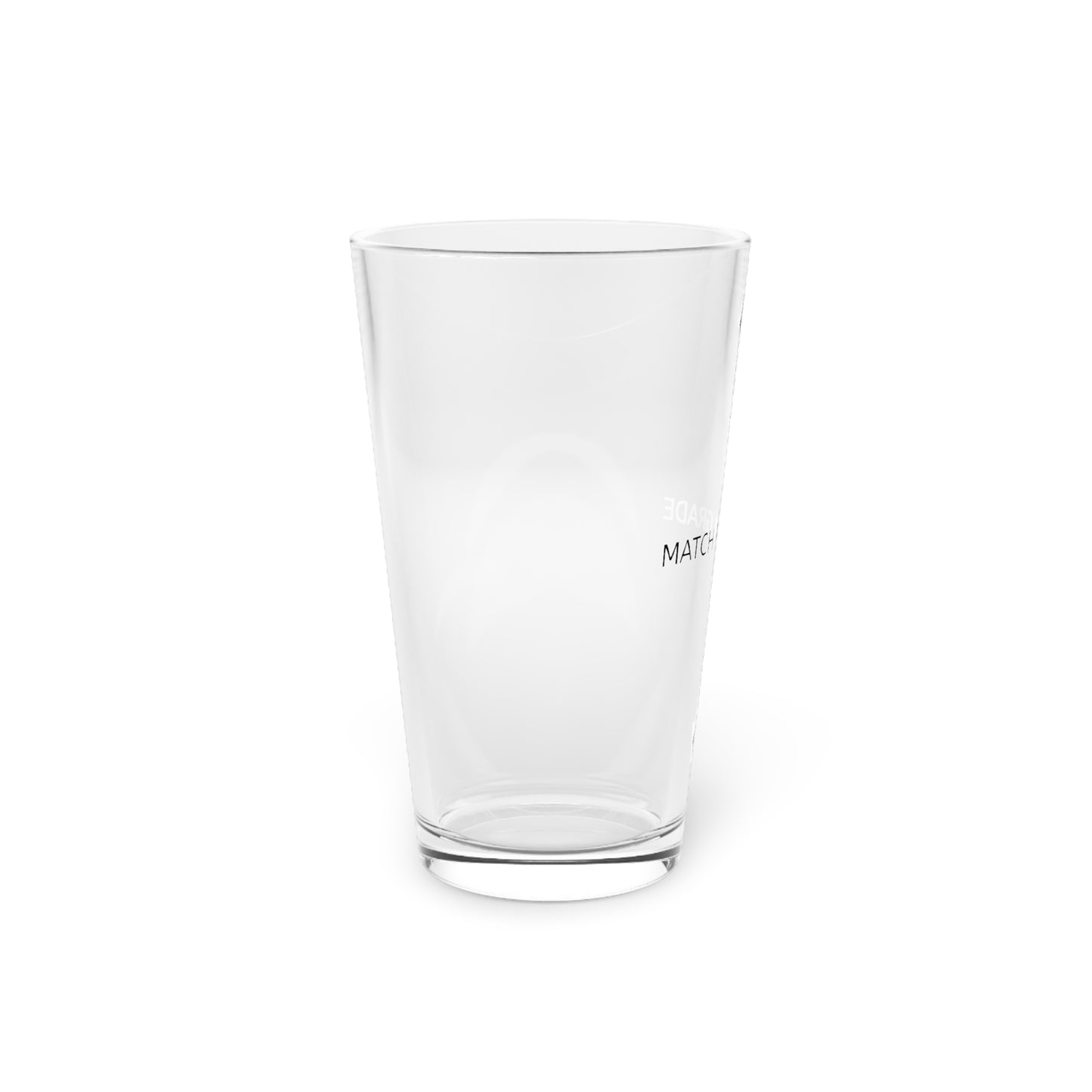 Match Rim Grade Pint Glass