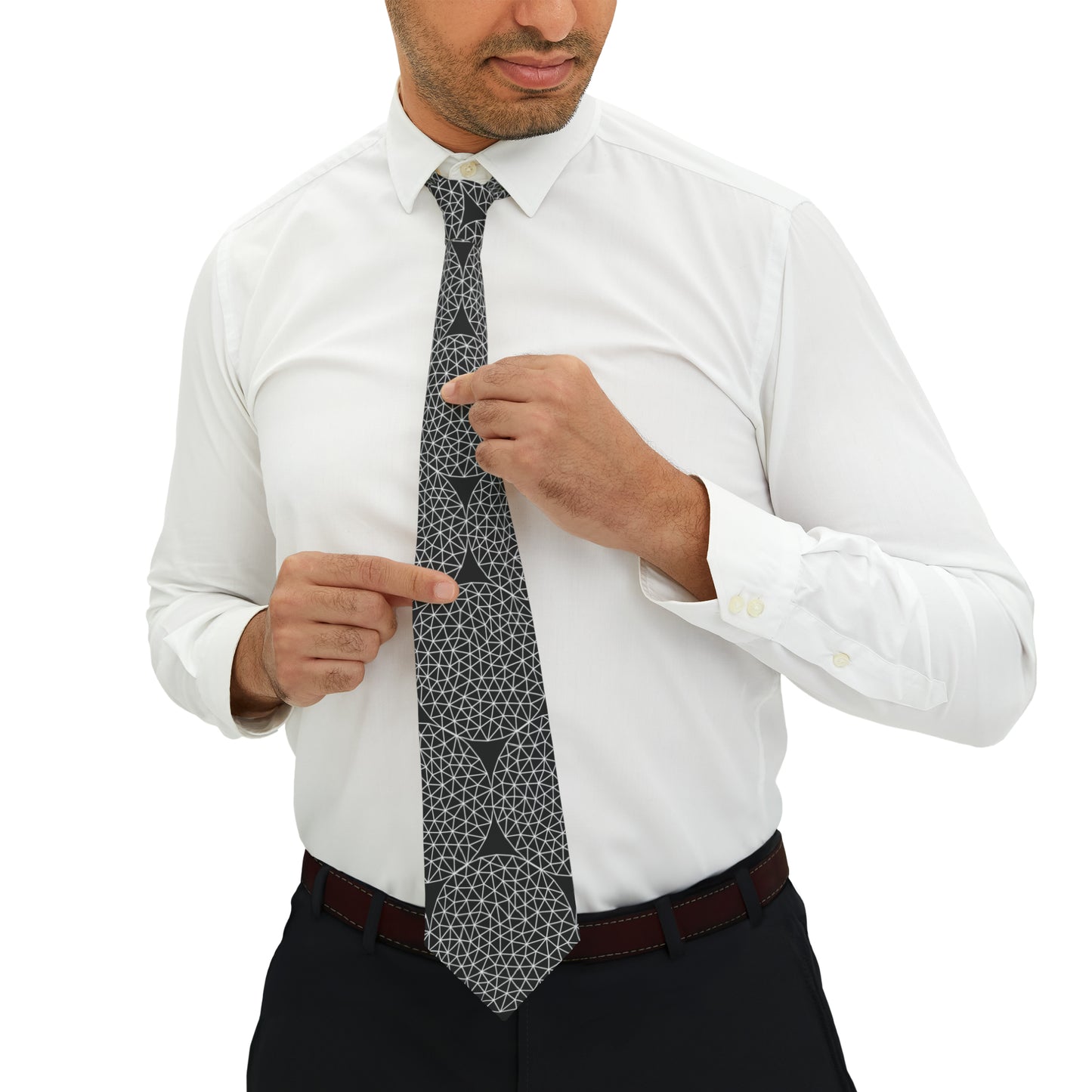 Extra Formal Tin Model Neck Tie