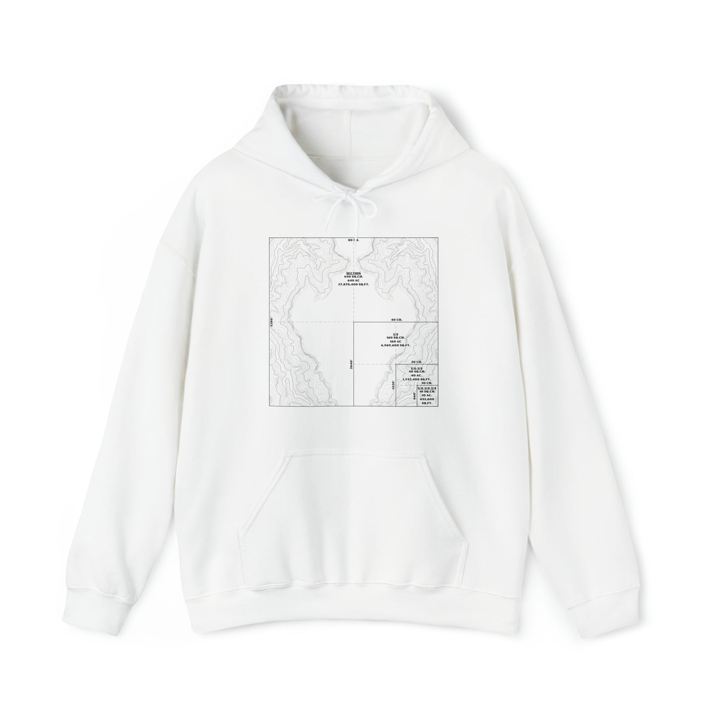 Area Diagram Hoodie