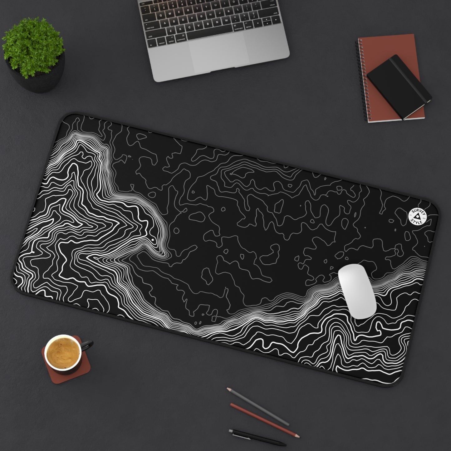 Desk Mat - Contours