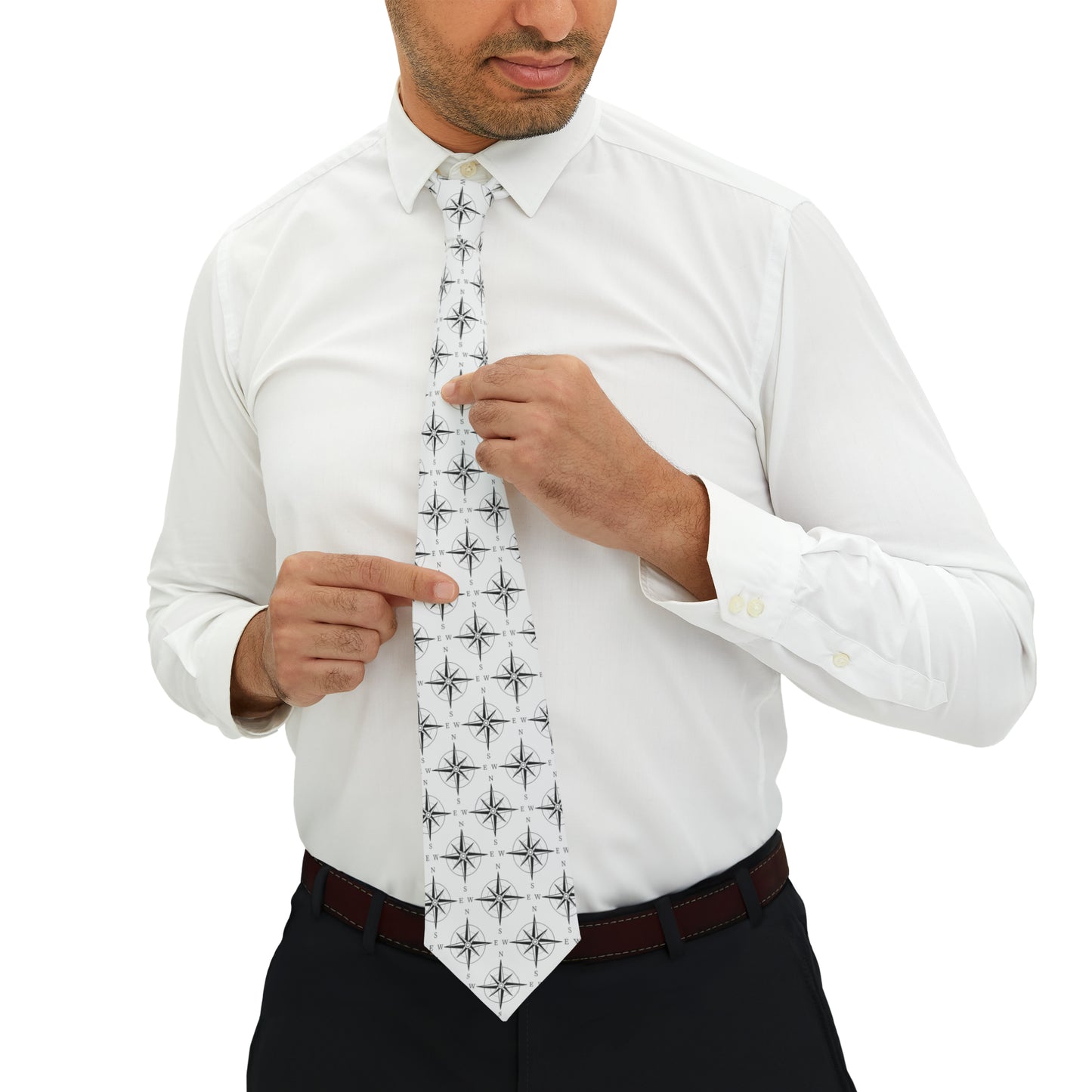 Formal Compass Rose Neck Tie