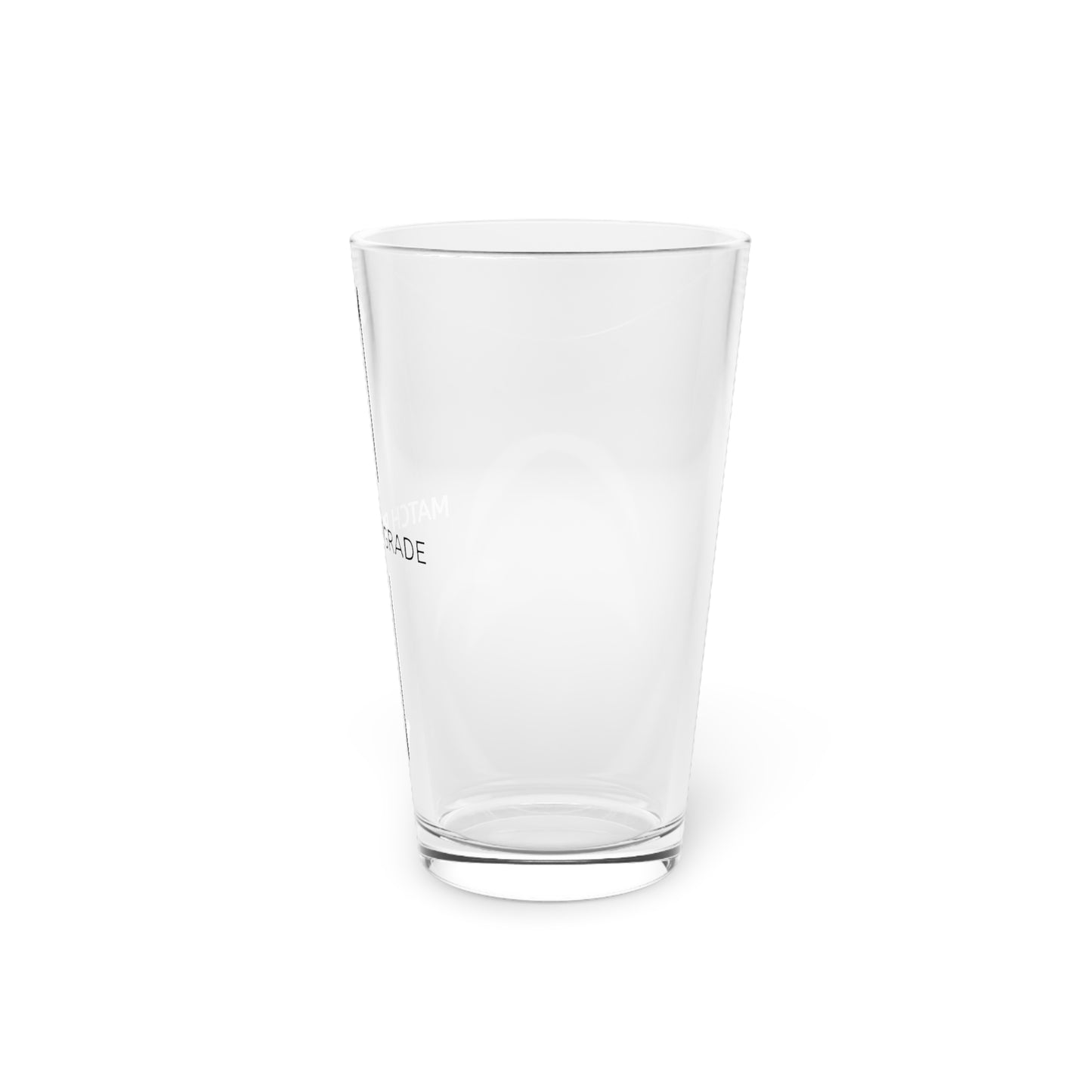 Match Rim Grade Pint Glass