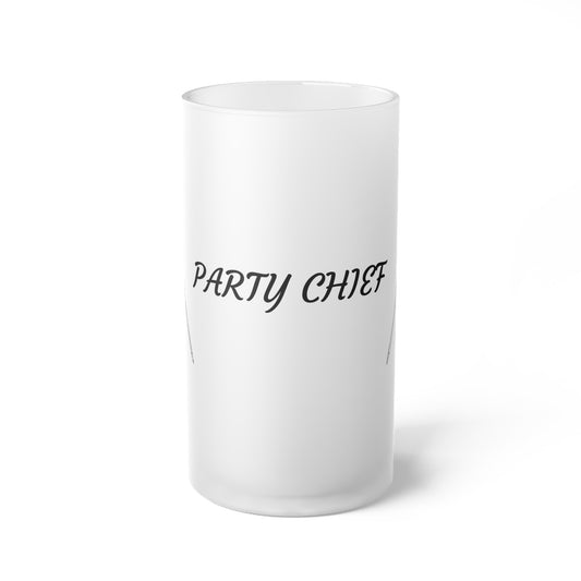 Frosted Party Chief Beer Mug