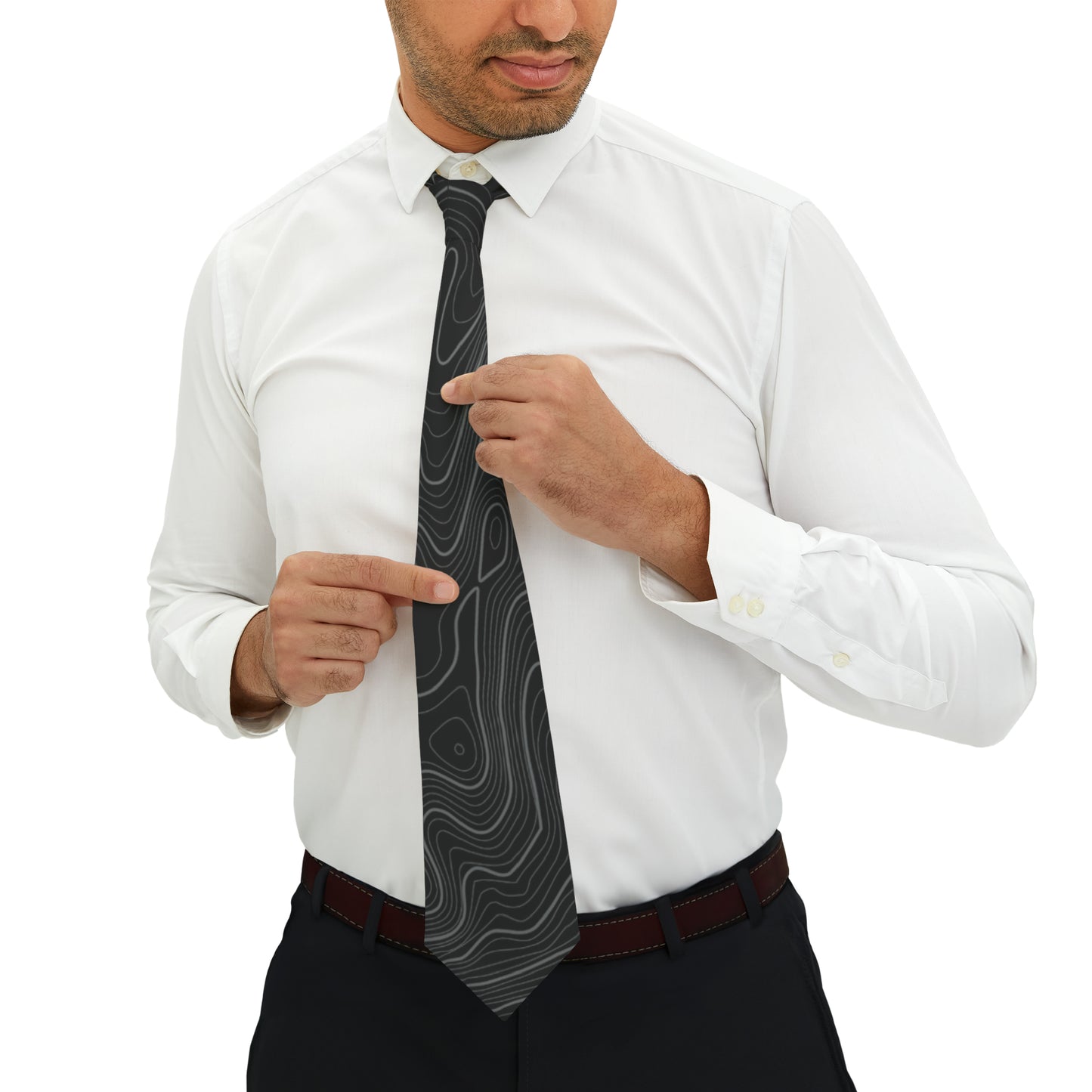 Extra Formal Contour Neck Tie