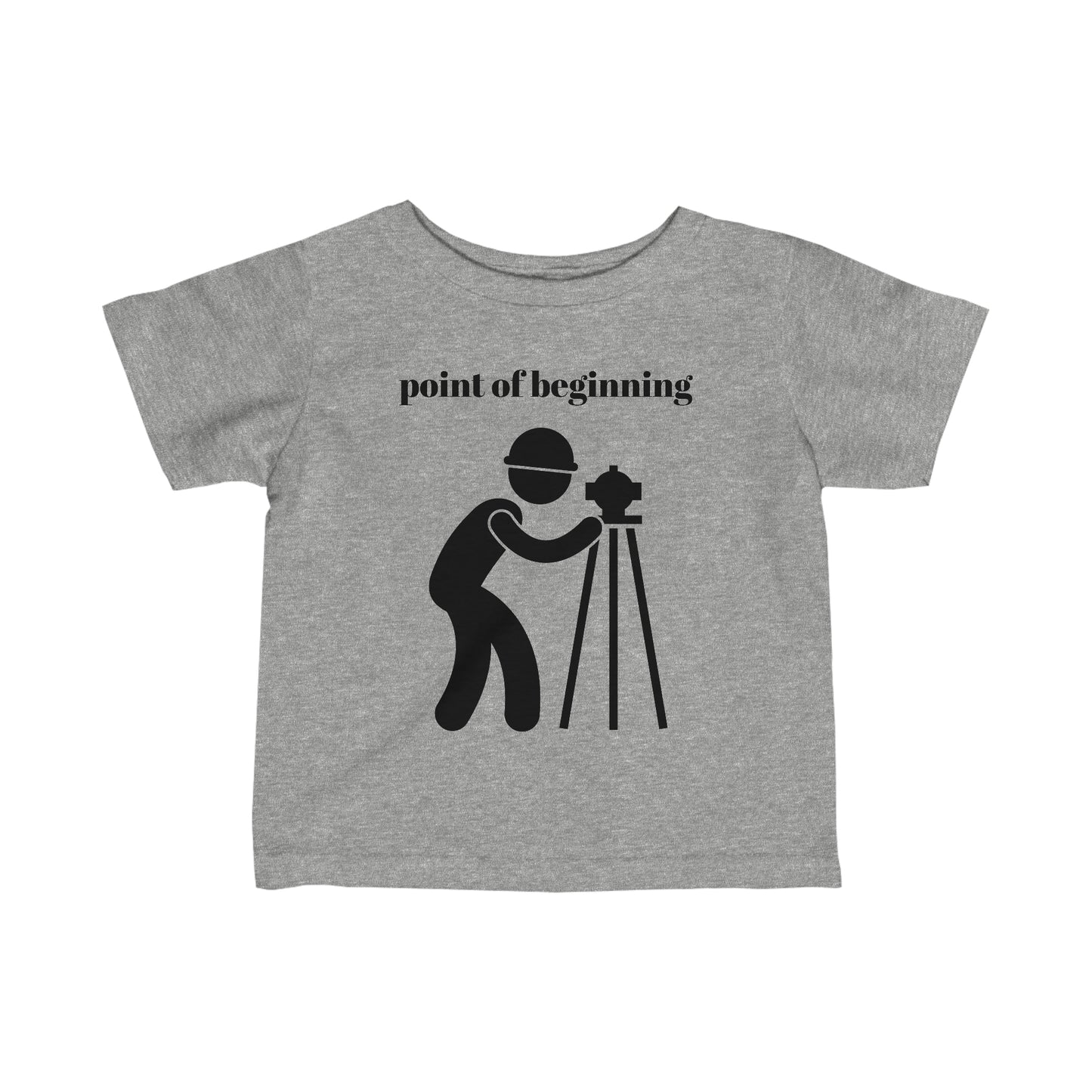 Point of Beginning Little Kids Shirt