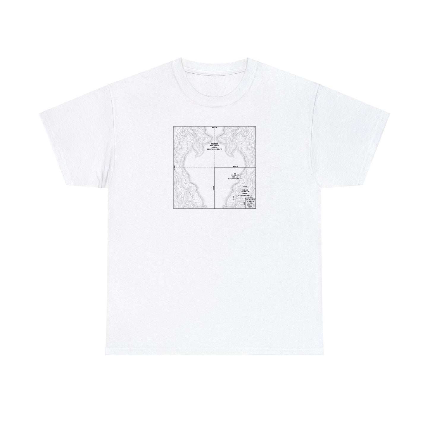 Area Diagram T-Shirt