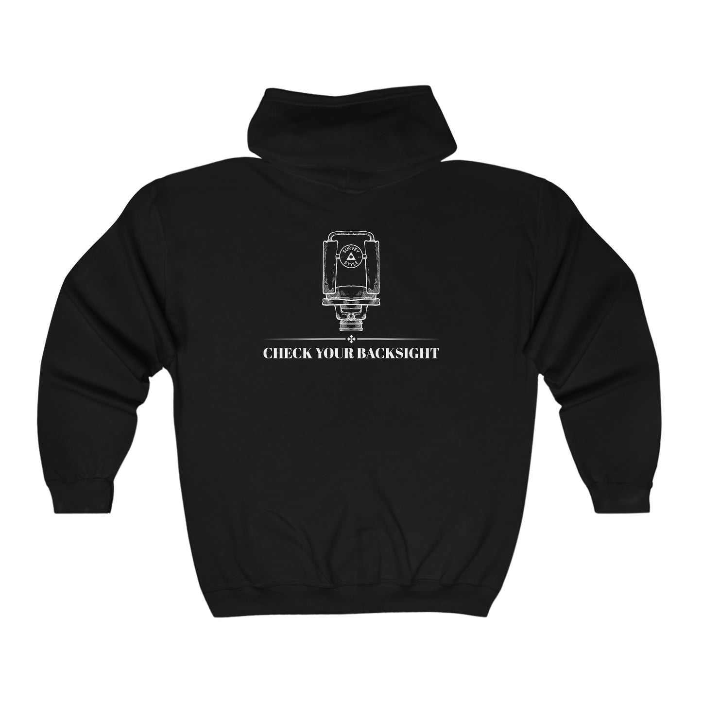 Land Surveyor Zip Hoodie